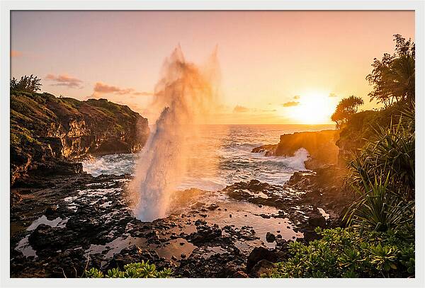 Spouting Horn Sunset Splendor