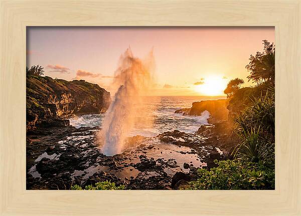 Spouting Horn Sunset Splendor
