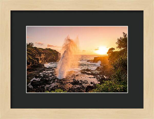 Spouting Horn Sunset Splendor