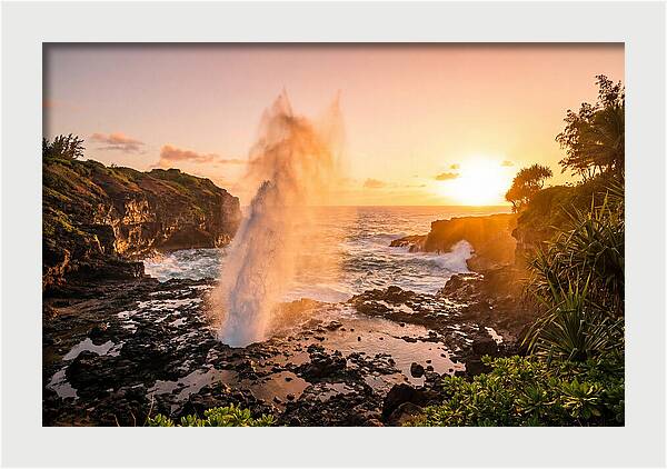 Spouting Horn Sunset Splendor