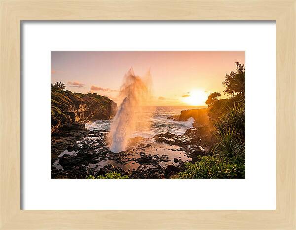 Spouting Horn Sunset Splendor