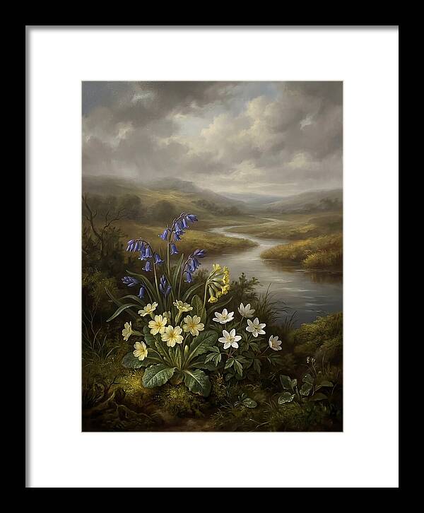 Spring Blooms By The River