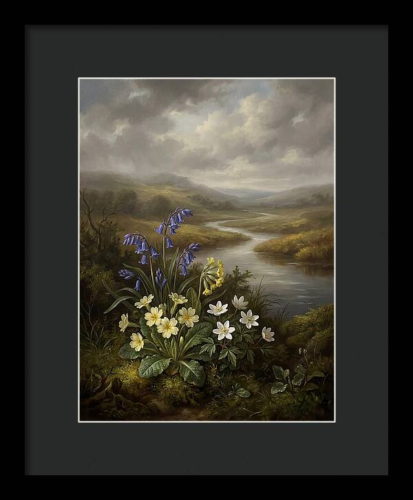 Spring Blooms By The River