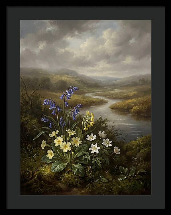 Spring Blooms By The River