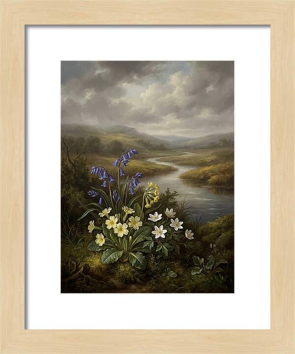 Spring Blooms By The River