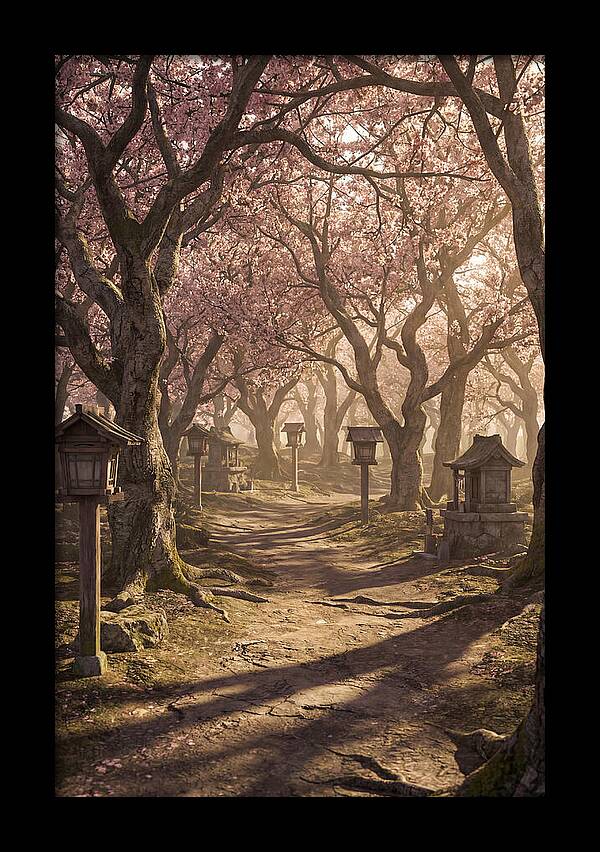Spring Blossom Festival Pathway