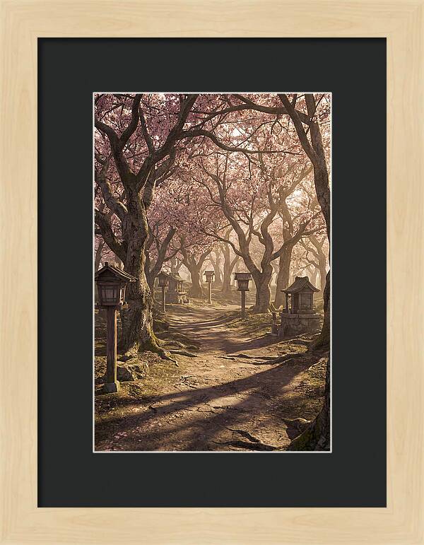 Spring Blossom Festival Pathway