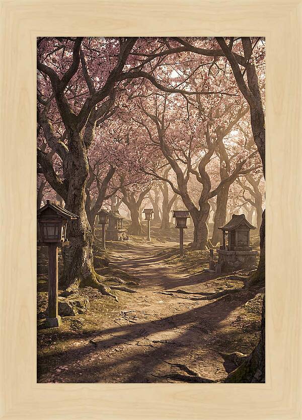 Spring Blossom Festival Pathway