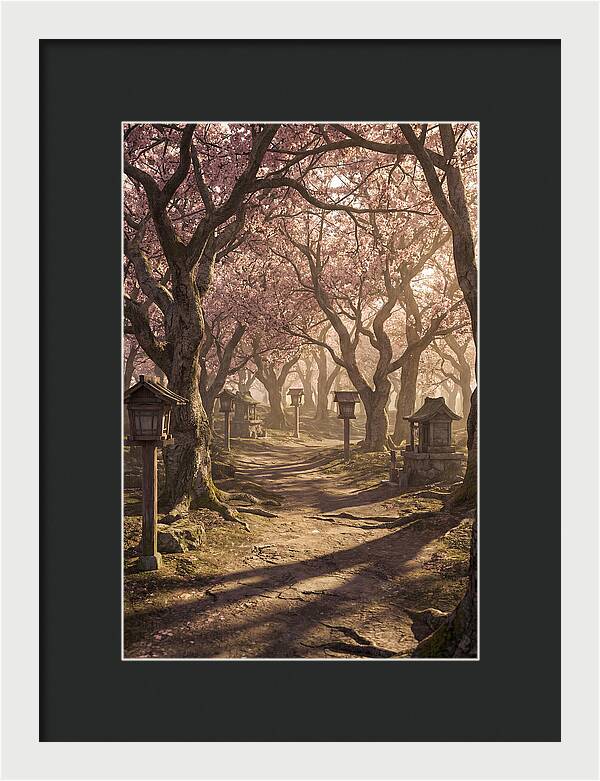 Spring Blossom Festival Pathway