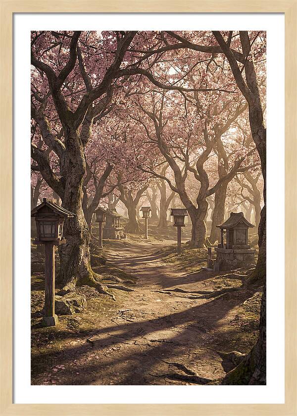 Spring Blossom Festival Pathway