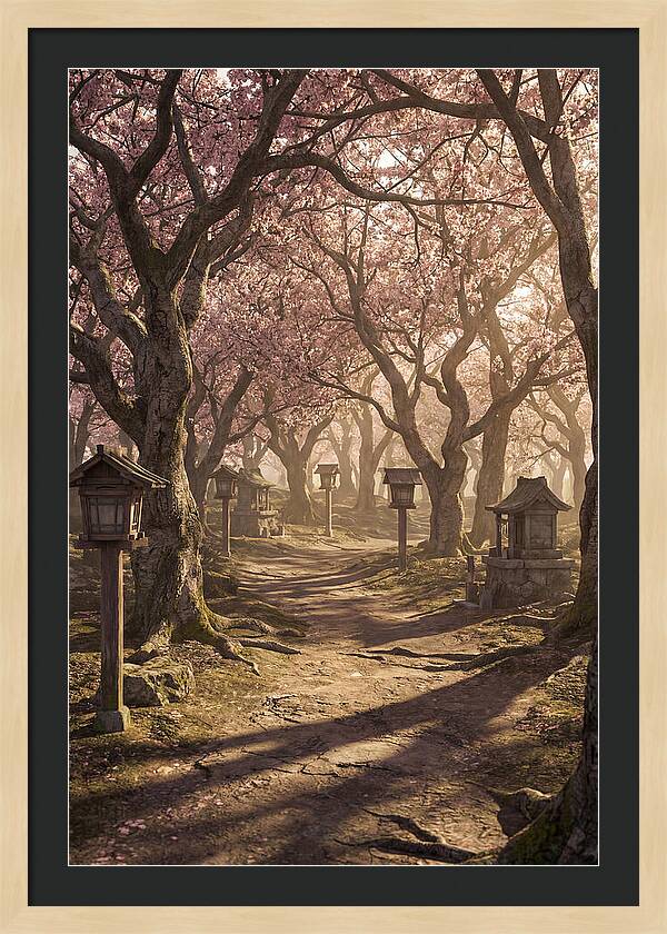 Spring Blossom Festival Pathway