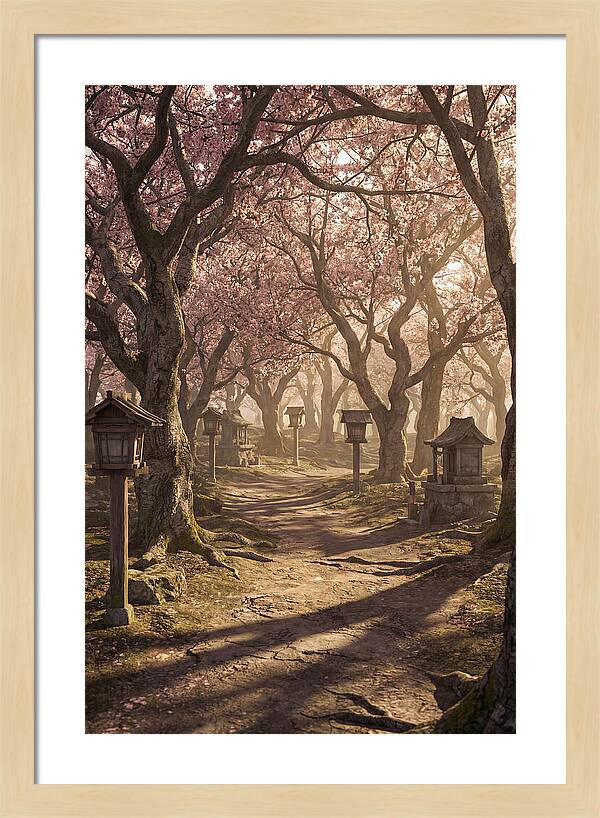 Spring Blossom Festival Pathway