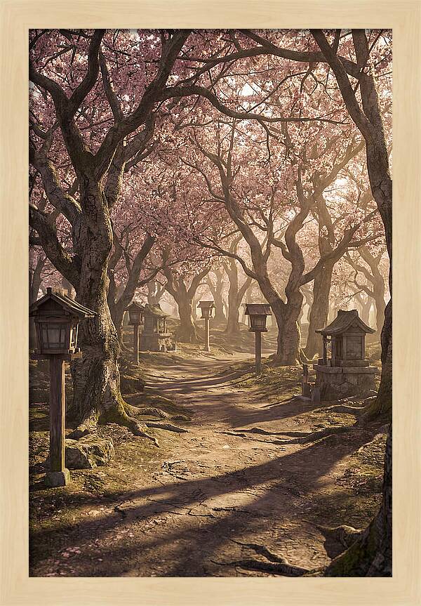 Spring Blossom Festival Pathway