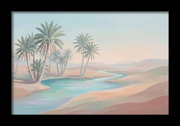 Spring Fed Oasis With Date Palms