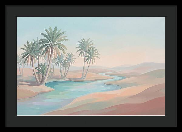 Spring Fed Oasis With Date Palms