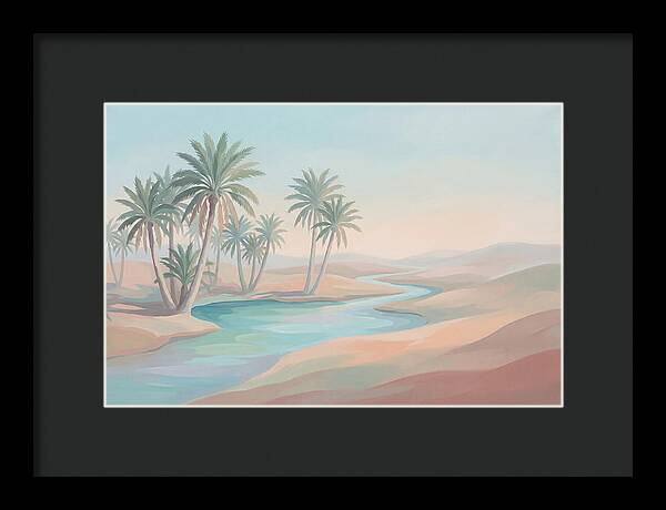 Spring Fed Oasis With Date Palms