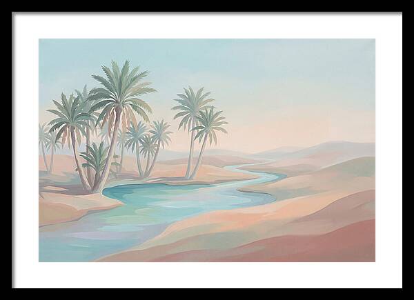 Spring Fed Oasis With Date Palms