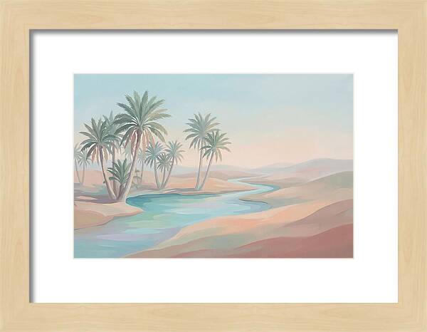 Spring Fed Oasis With Date Palms
