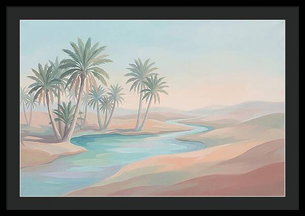 Spring Fed Oasis With Date Palms