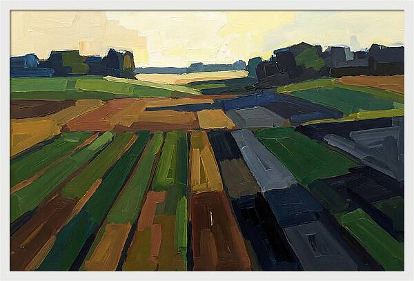Spring Fields In Bloom