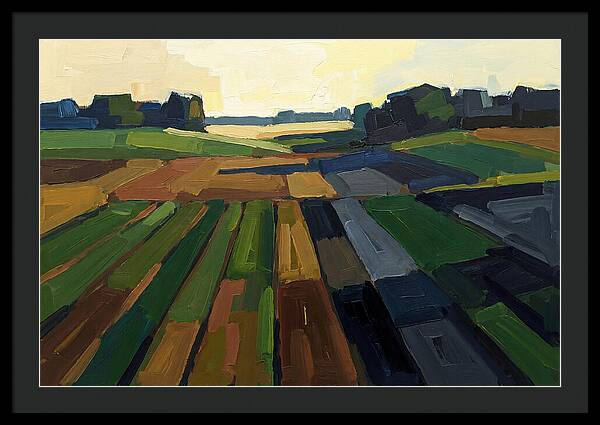 Spring Fields In Bloom