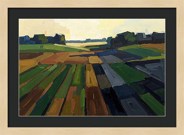 Spring Fields In Bloom