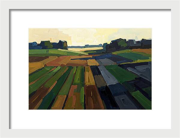 Spring Fields In Bloom