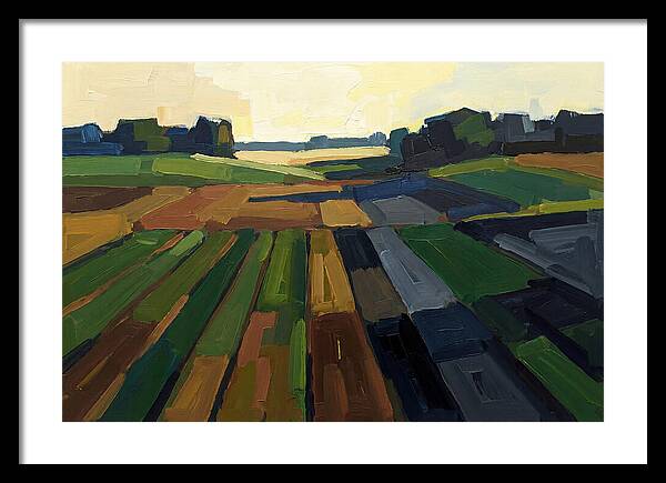 Spring Fields In Bloom