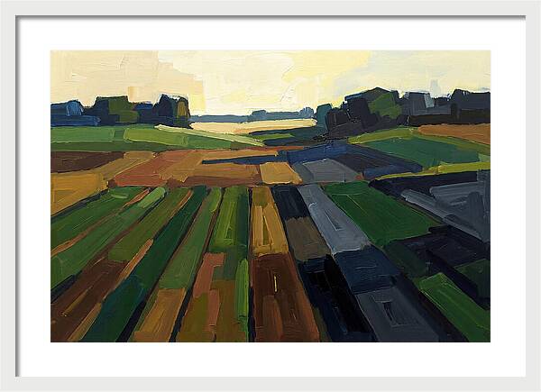 Spring Fields In Bloom
