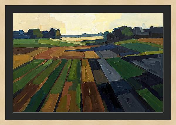Spring Fields In Bloom