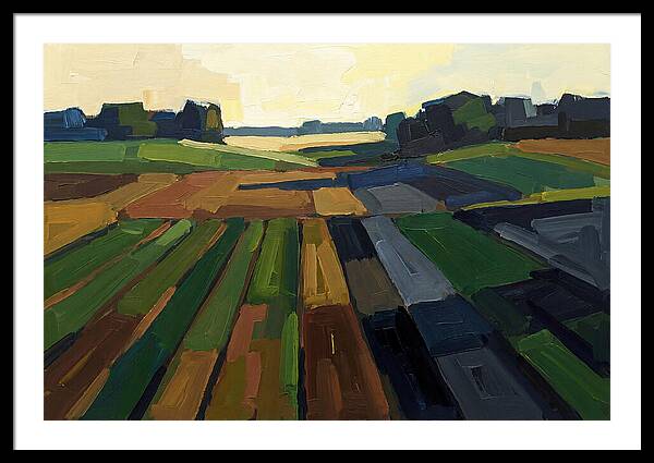 Spring Fields In Bloom