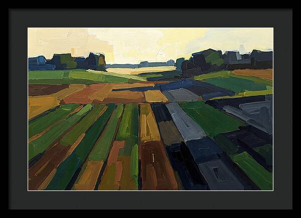 Spring Fields In Bloom