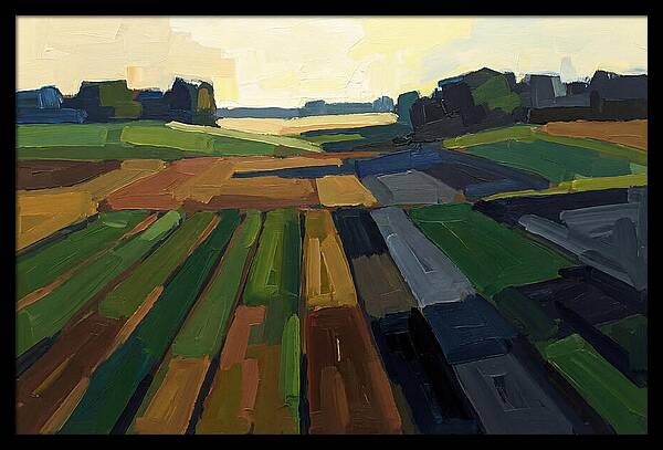 Spring Fields In Bloom