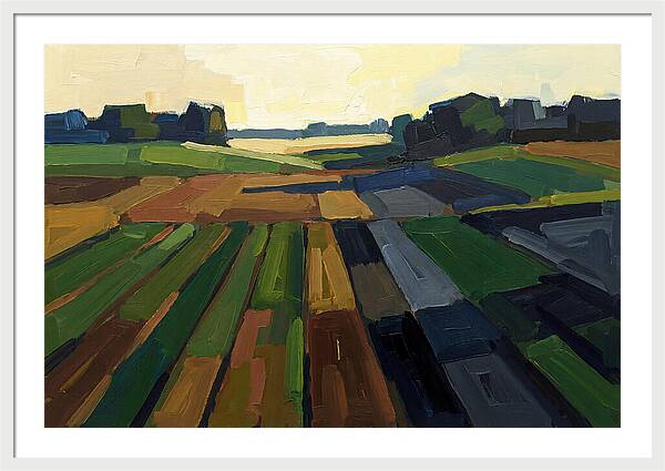 Spring Fields In Bloom