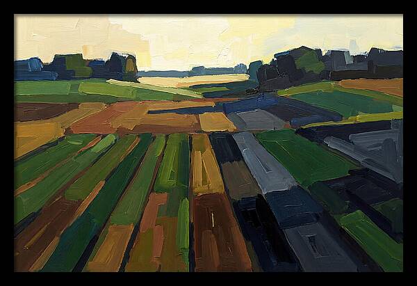 Spring Fields In Bloom