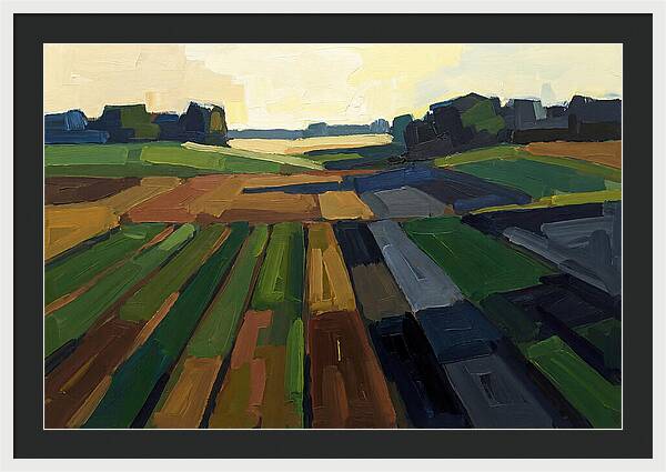 Spring Fields In Bloom
