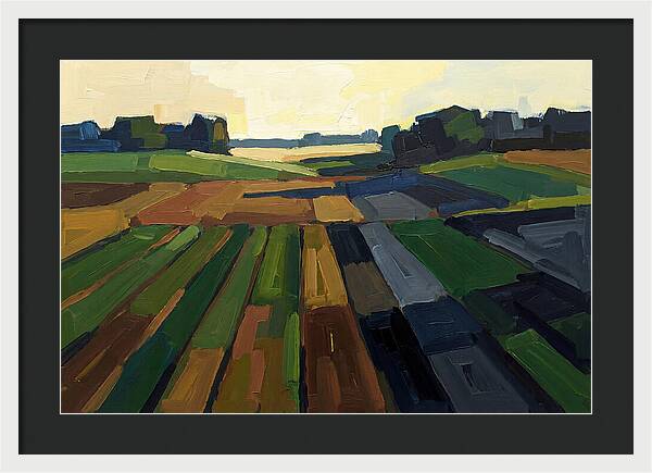 Spring Fields In Bloom