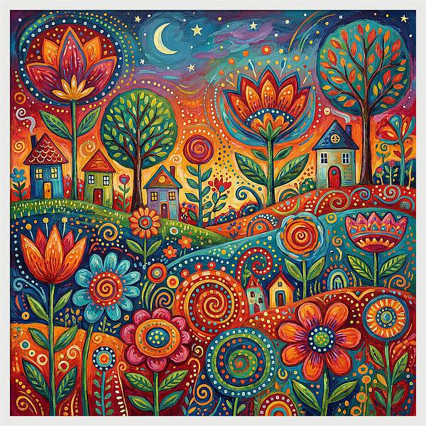 Spring Flower Fantasy