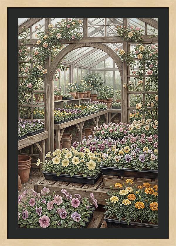 Spring Garden Serenity