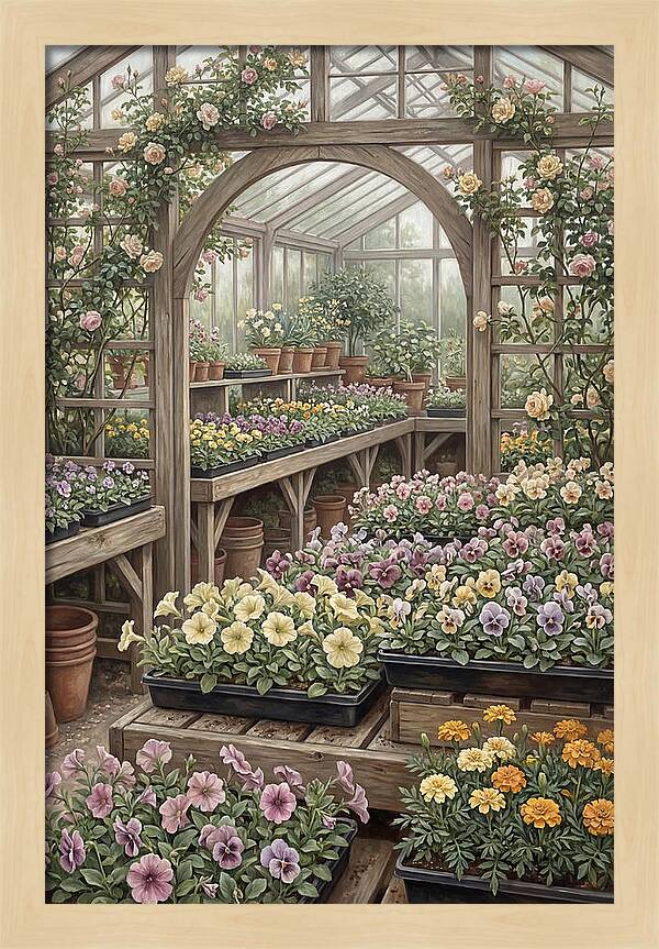 Spring Garden Serenity