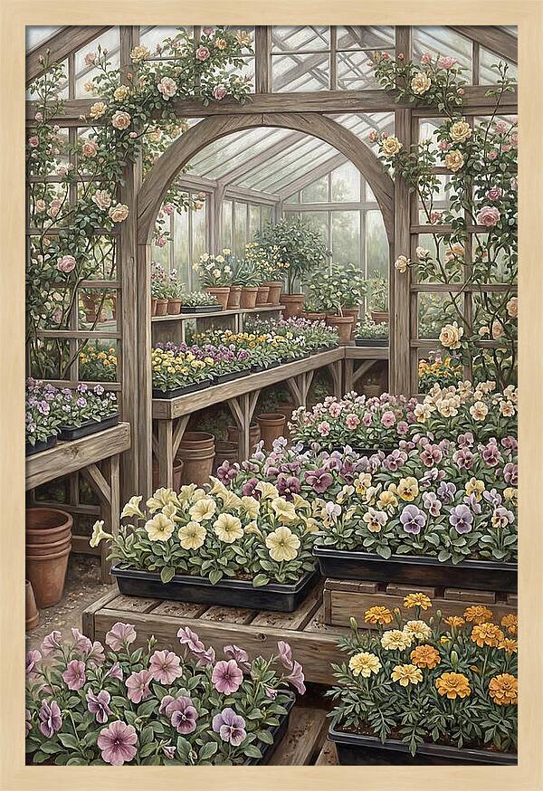 Spring Garden Serenity