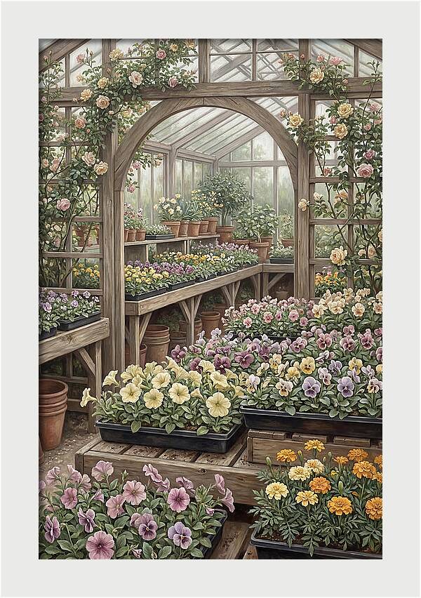 Spring Garden Serenity