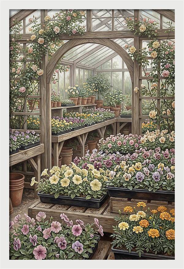 Spring Garden Serenity