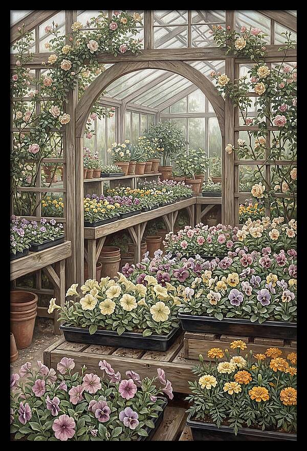 Spring Garden Serenity