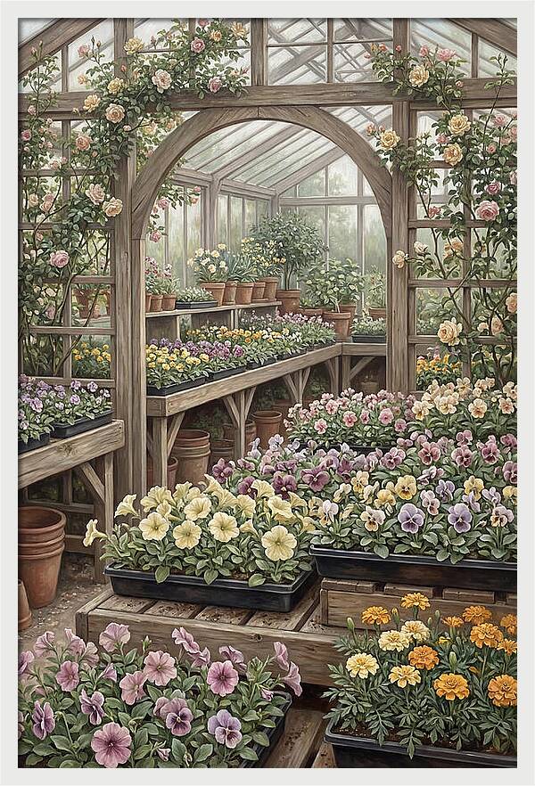 Spring Garden Serenity