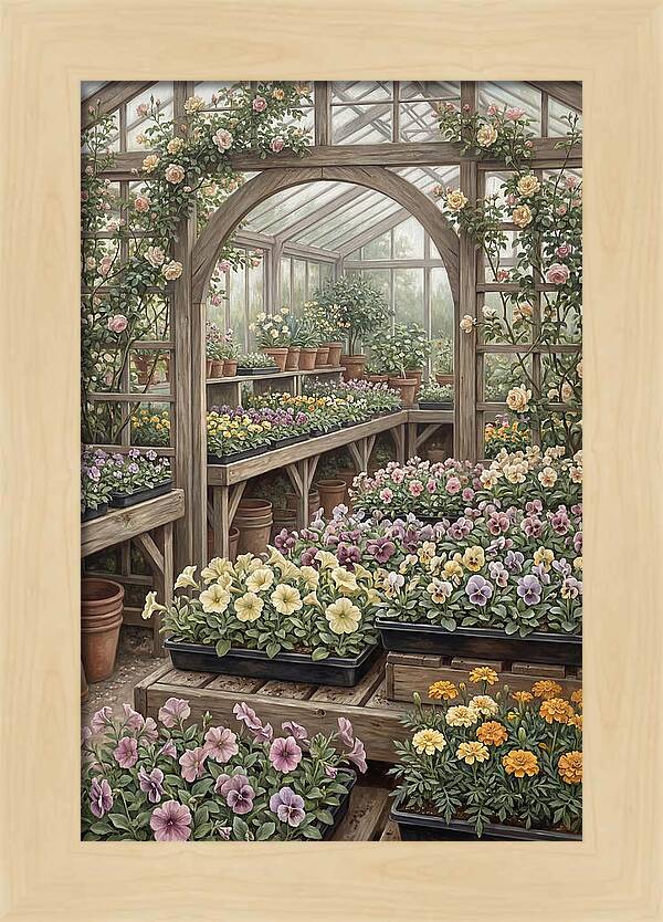 Spring Garden Serenity