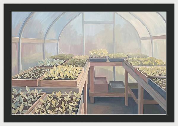 Spring Greenhouse Seedlings