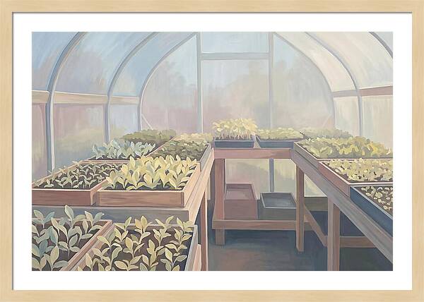 Spring Greenhouse Seedlings
