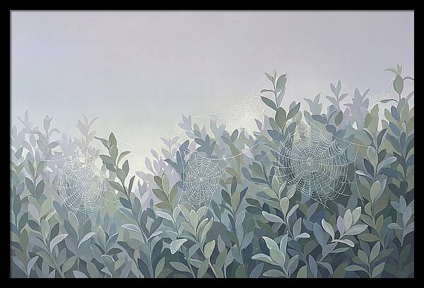 Spring Morning Dewy Webs