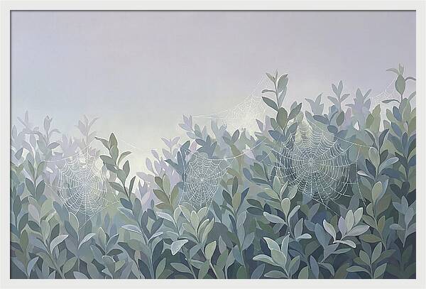Spring Morning Dewy Webs